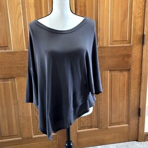 Dolman Sleeve Asymmetrical Umgee Flowy Blouse